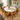 Quatropi Maple & Rudie 8 Seater Round Extendable Dining Set Mustard Yellow & White Ceramic