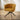 Quatropi Maple Swivel Carver Dining Chair Mustard Yellow