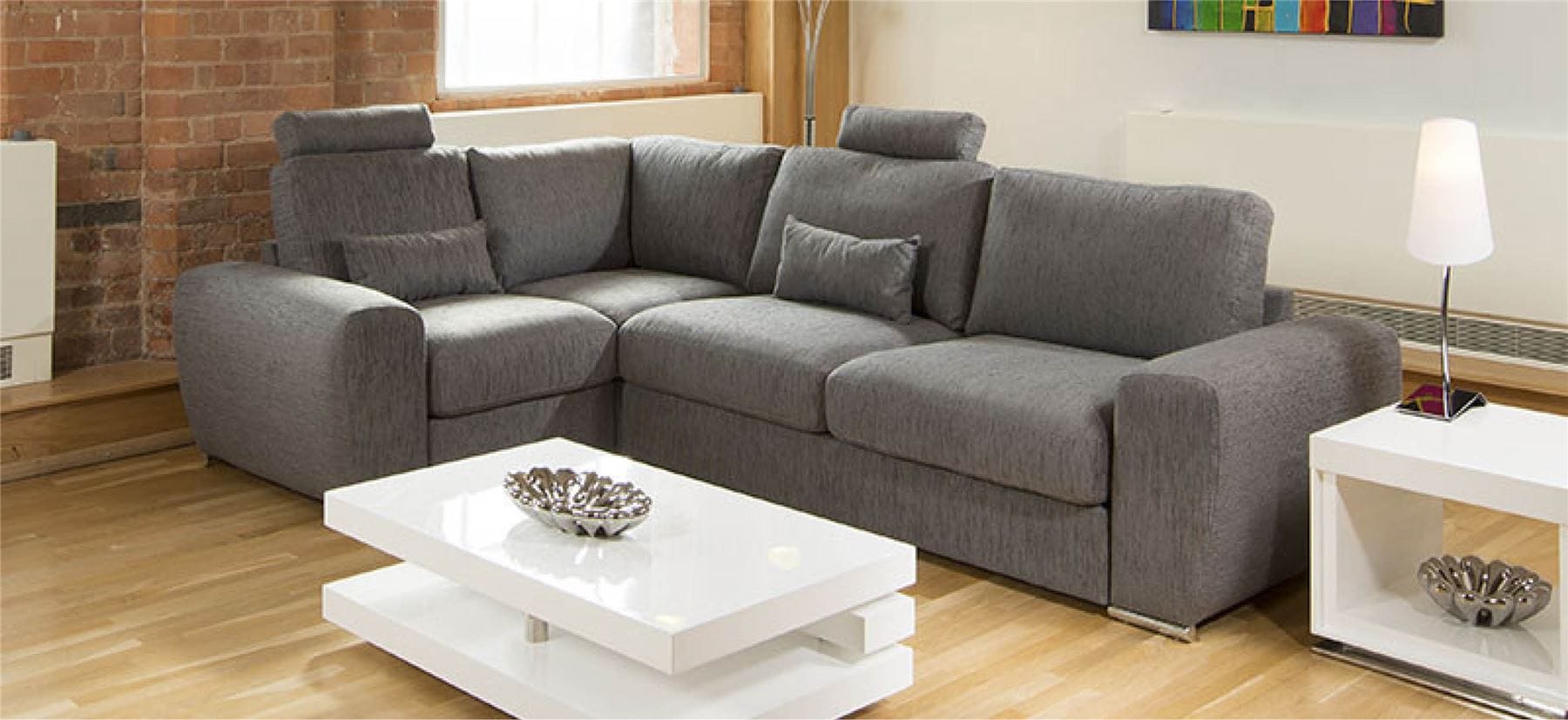 Quatropi Massive Modern Deep Sofa Couch Corner Group Any Colour Grande 8RH