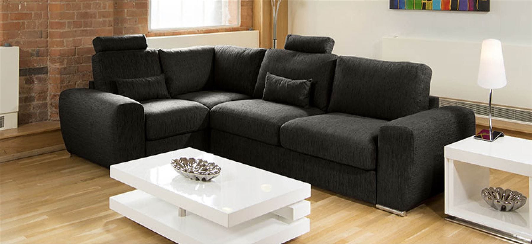 Quatropi Massive Modern Deep Sofa Couch Corner Group Any Colour Grande 8RH