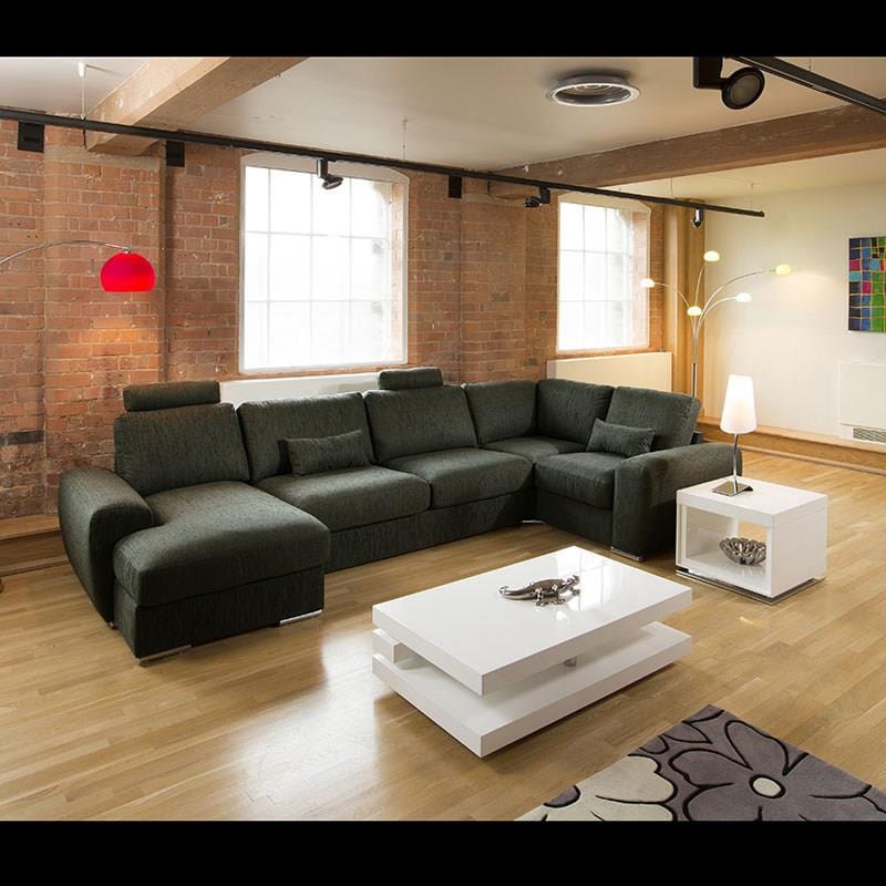 Quatropi Massive Ultra Modern High Quality Sofa Corner Group Grande 13LH