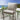 Quatropi Mia Aluminium Outdoor Garden Bar Stool Cream