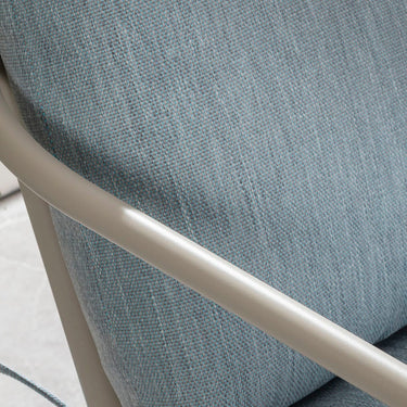 Quatropi Mia Aluminium Outdoor Garden Dining Chair Sky Blue