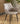 Quatropi Mia Carver Dining Chair with Arms Light Grey