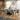 Quatropi Mila & Hastings Modern 8 Seater Dining Set Black & Grey Ceramic