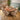 Quatropi Millie & Phoenix Modern 6 Seater Round Dining Set Cream & Walnut