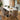 Quatropi Millie & Rudie 6 Seater Round Extendable Dining Set Grey & Black-Veined White Ceramic