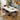 Quatropi Millie & Rudie 6 Seater Round Extendable Dining Set Grey & Matte White Ceramic