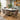 Quatropi Millie & Rudie 6 Seater Round Extendable Dining Set Grey & Matte White Ceramic