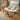 Quatropi Millie & Venusia Luxury 6 Seater Oval Dining Set Cream & White Ceramic