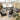 Quatropi Modern 10 Seater Recliner Large U-Shape Corner Sofa Grey Fabric U32R