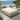 Quatropi Modern 2 Person Double Sun Lounger Sunbed Rope Weave Grey 203x152cm