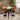Quatropi Modern 2 Seater Bar Set Orange Velvet Adjustable Kitchen Bar Stools