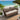 Quatropi Modern 3 Seater Aluminium Outdoor Garden Sofa Brown Rope 189cm