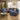 Quatropi Modern 4 Seat Small Modular L Shape Corner Sofa Couch Blue Fabric
