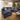 Quatropi Modern 4 Seat Small Modular L Shape Corner Sofa Couch Blue Fabric