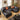 Quatropi Modern 4 Seater Small Modular L Shape Corner Sofa Couch Black Fabric