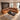 Quatropi Modern 5 Seater Tan Leather Corner Sofa Modular Couch 297x297cm