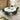 Quatropi Modern 6 Seat Round Dining Set Gloss White And Green Velvet 160cm
