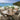 Quatropi Modern 6 Seater Garden Dining Set Beige Oak Wood Effect Aluminium