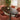Quatropi Modern 6 Seater Oval Dining Set Swivel Carver Chairs With Arms Pink