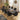 Quatropi Modern 8 Seat Extending Ceramic Dining Table and Chairs Set Black