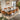 Quatropi Modern 8 Seat Extending Ceramic Marble Dining Set Grey Orange 160-240cm