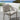 Quatropi Modern 8 Seat Round Garden Table and Chairs Dining Set Aluminium Beige