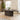 Quatropi Modern 8 Seater Round Pedestal Kitchen Dining Table Grey Oak 280cm