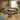 Quatropi Modern 9 Seater Extendable Corner Bench Dining Set Green & Grey Ceramic LRBB1