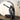 Quatropi Modern Abstract Table Lamp Large Ball Woman Figure in Black