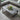 Quatropi Modern Aluminium Metal Outdoor Garden Coffee Table Grey 140x72cm
