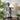 Quatropi Modern Black Resin Unusual Large Table Lamp 40cm x 85cm