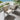 Quatropi Modern Ceramic Garden Table And Chairs 6 Seat Dining Set Beige 180cm