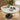 Quatropi Modern Extendable Round Oval Kitchen Dining Table For 6 Light Grey Ceramic 120-160cm