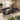 Quatropi Modern Extending Ceramic Marble Dining Table Black 8 Seater 150-200cm