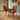 Quatropi Modern Kitchen Carver Dining Chair with Arms Brown Fabric