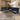 Quatropi Modern Kitchen Corner Dining Bench Blue Fabric 5 Seater Right-Hand