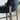 Quatropi Modern Kitchen Counter Bar Stool with Back Metal Legs Blue