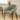 Quatropi Modern Kitchen Dining Room Chair Premium Green Fabric Black Legs