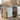 Quatropi Modern Large 3 Door Sideboard Cabinet Storage Fully Assembled White 160cm