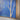 Quatropi Modern Large Framed Wall Artwork Blue & Natural Wood 200x150cm