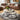 Quatropi Modern Large Round Nest of Coffee Tables Grey Ceramic Marble 100cm & 80cm