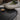 Quatropi Modern Nesting Coffee Table Set of 2 Contemporary Grey Black Oak 85cm