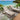 Quatropi Modern Outdoor Garden Lounger Cushioned Sun Lounger Cream Aluminium