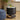Quatropi Modern Round Black Bedside Lamp Side Table White Ceramic Marble 48cm
