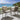 Quatropi Modern Round Outdoor Table and Chairs 6 Seater Beige Garden Dining Set