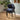 Quatropi Modern Scandi Kitchen Dining Room Chair Blue Fabric