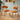 Quatropi Modern Scandi Kitchen Dining Room Chair Burnt Orange Fabric