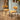 Quatropi Modern Scandi Kitchen Dining Room Chair Yellow Gold Fabric
